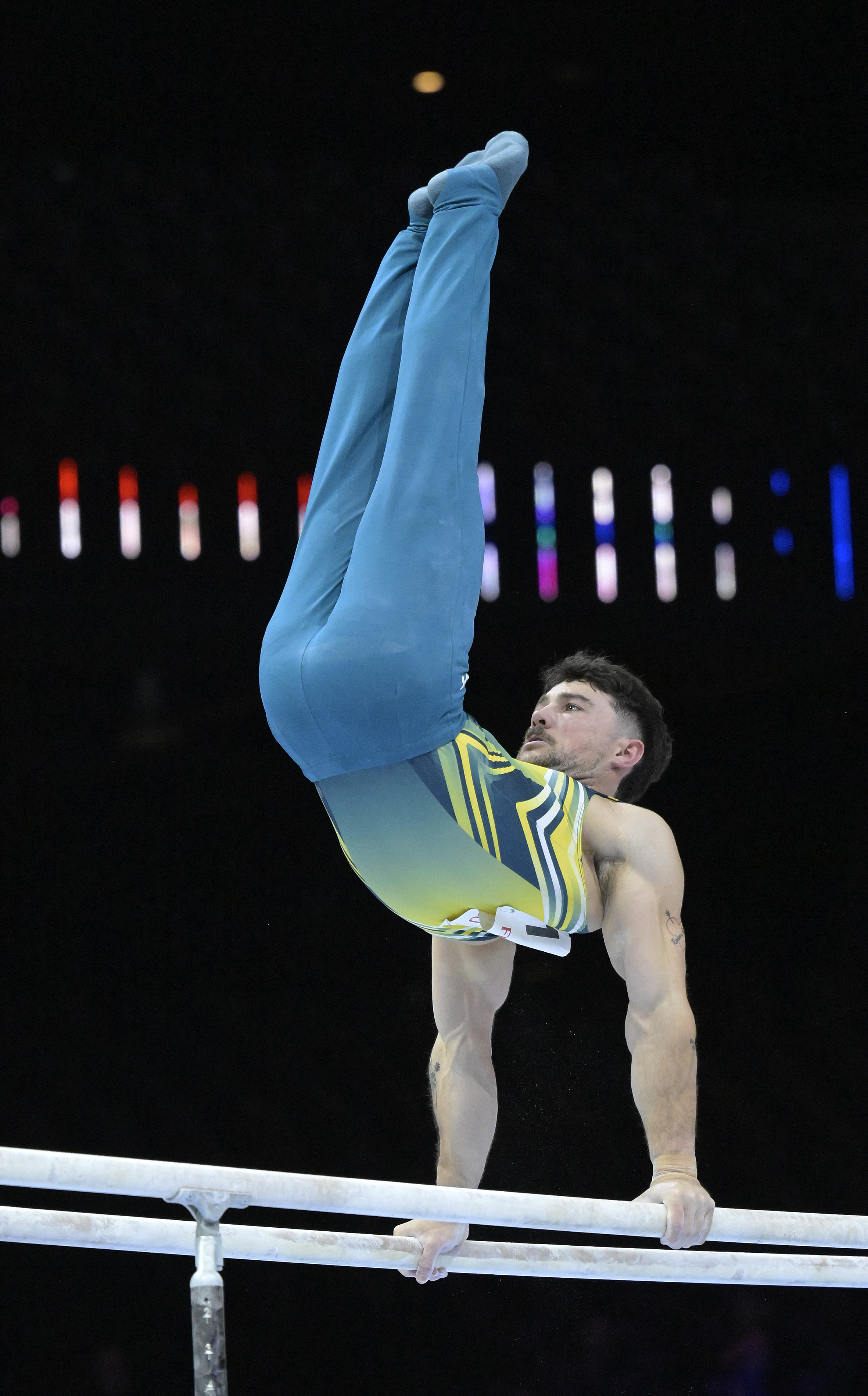 Clay competes at the 2023 World Championships