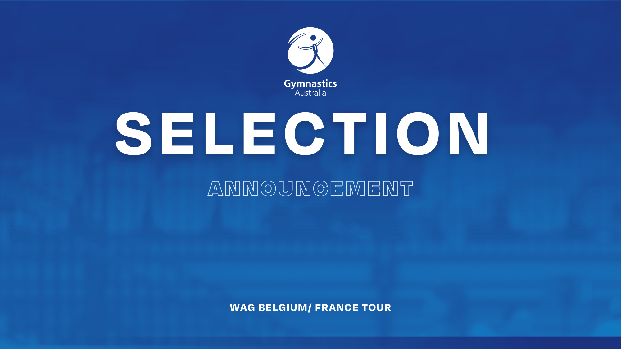 Selection Announcement: Women's Artistic Tour 